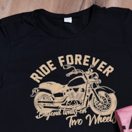 Camiseta Malha 100% Algodão G   RIDE MOTO - UseDue