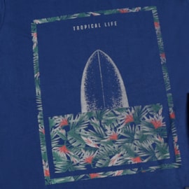 Camiseta Malha 100% Algodão G   TROPICAL LIFE - UseDue