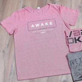 Camiseta Malha Mescla M   AWAKE - UseDue